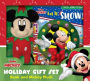 Disney Junior Mickey Mouse Clubhouse: Let It Snow! Holiday Gift Set: Book and Mickey Plush