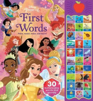 Title: Disney Princess: First Words: Point, match, listen and learn!, Author: PI Kids