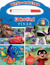 Title: Disney Pixar: Write-and-Erase Look and Find, Author: PI Kids