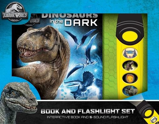 Jurassic World: Dinosaurs in the Dark: Book and Flashlight Set