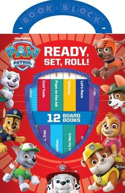 Nickelodeon PAW Patrol: Ready, Set, Roll! 12 Board Books