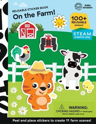 Baby Einstein: On the Farm! Reusable Sticker Book