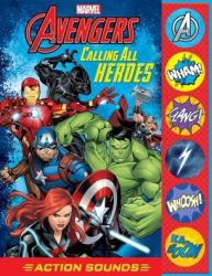 Title: Action Sound Book Marvel Avengers Calling All Heroes, Author: PI Kids