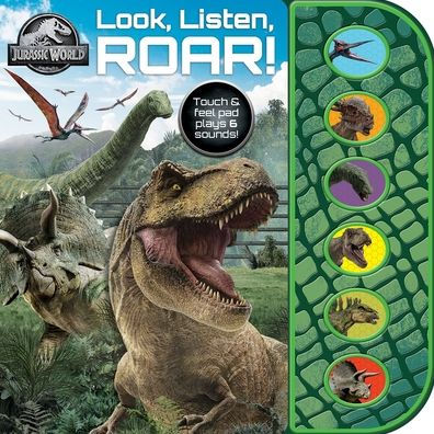 Jurassic World: Look, Listen, ROAR Sound Book