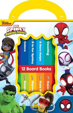 Disney Junior Marvel Spidey and His Amazing Friends: 12 Board Books