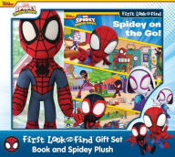 Title: Disney Junior Marvel Spidey and His Amazing Friends: Spidey on the Go! First Look and Find Book Box and Plush Gift Set, Author: PI Kids