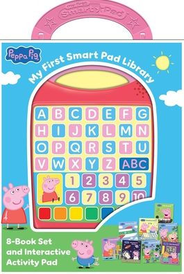 Peppa Pig: My First Smart Pad Library 8-Book Set and Interactive Activity Pad Sound Book Set