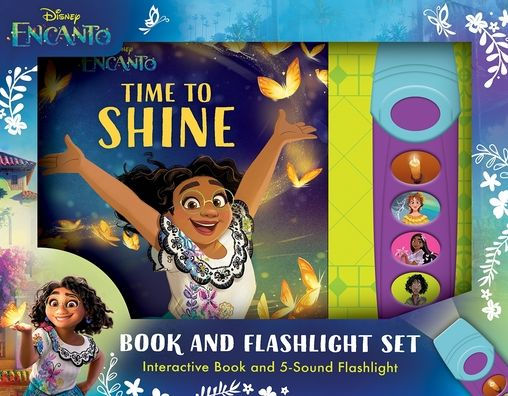 Disney Encanto: Time to Shine Book and 5-Sound Flashlight Set