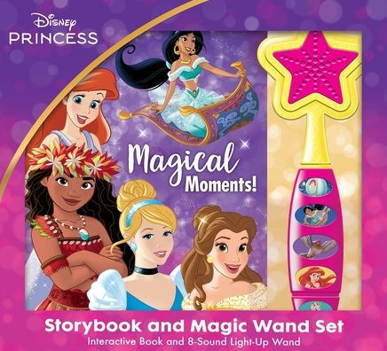 Disney Princess: Magical Moments! Storybook and Magic Wand Sound Book Set