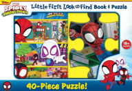 Title: Disney Junior Marvel Spidey and His Amazing Friends: Little First Look and Find Book & Puzzle, Author: PI Kids