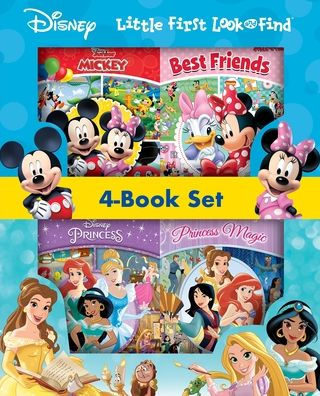 Disney: Little First Look and Find 4-Book Set