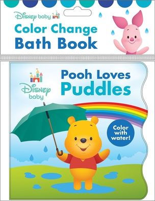 Disney Baby: Pooh Loves Puddles Color Change Bath Book