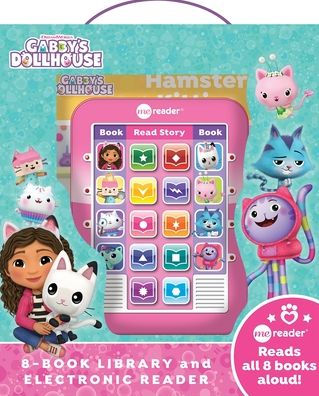 DreamWorks Gabby's Dollhouse: Me Reader 8-Book Library and Electronic Reader Sound Book Set