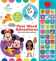 Title: Disney Baby: First Word Adventures Sound Book, Author: Pi Kids