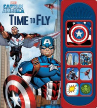 Title: Marvel Captain America: Time to Fly Sound Book, Author: PI Kids