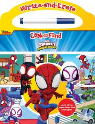 Free download audio ebook Disney Junior Marvel Spidey and His Amazing Friends: Write-and-Erase Look and Find by PI Kids, Shane Clester, Jason Fruchter, Premise Entertainment 9781503772229 CHM MOBI (English literature)