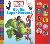 Title: Marvel Beginnings: Go, Go, Super Heroes! Sound Book, Author: PI Kids