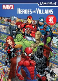 Title: Marvel: Heroes and Villains Look and Find, Author: PI Kids