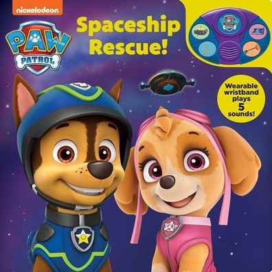 Nickelodeon PAW Patrol: Spaceship Rescue! Book and Wristband Sound Book