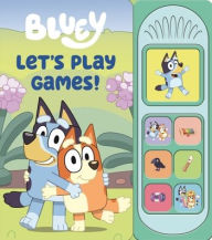 Title: Bluey: Let's Play Games! Sound Book, Author: PI Kids