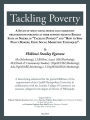 Tackling Poverty: A Thesis Being Submitted for the Partial Fulfilment of the Requirements of the Cardiff Metropolitan University in Collaboration with the London College of Commerce (An Associate College) for the Degree of Doctor of Philosophy.