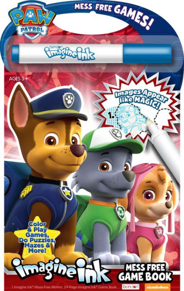 PAW Patrol Imagine Ink Mess Free Game Book