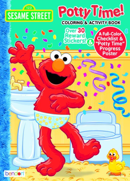 Sesame Street Potty Time! Coloring and Activity Book