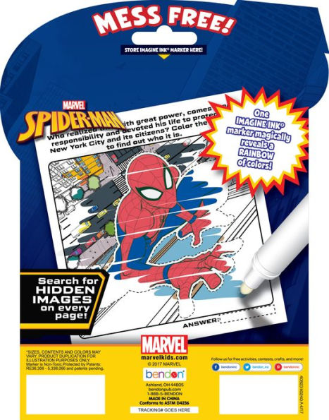 SPIDERMAN MAGIC INK