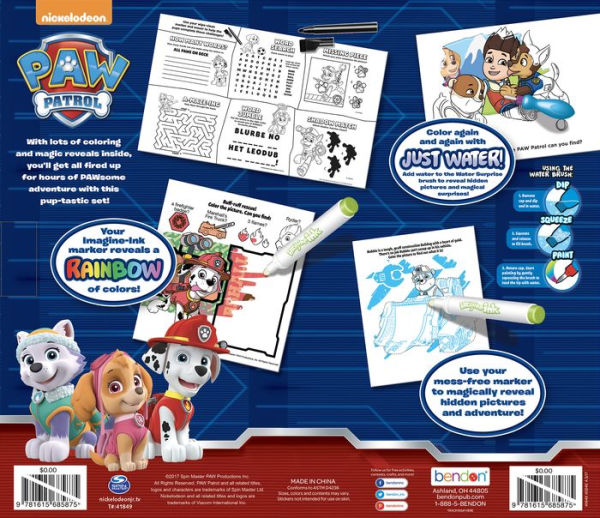 Paw Patrol Imagine Ink 4-in-1 Activity Box Set