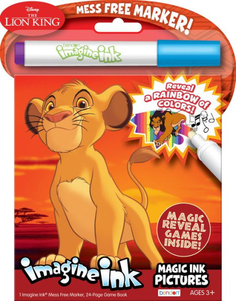 The Lion King Imagine Ink Magic Ink Pictures