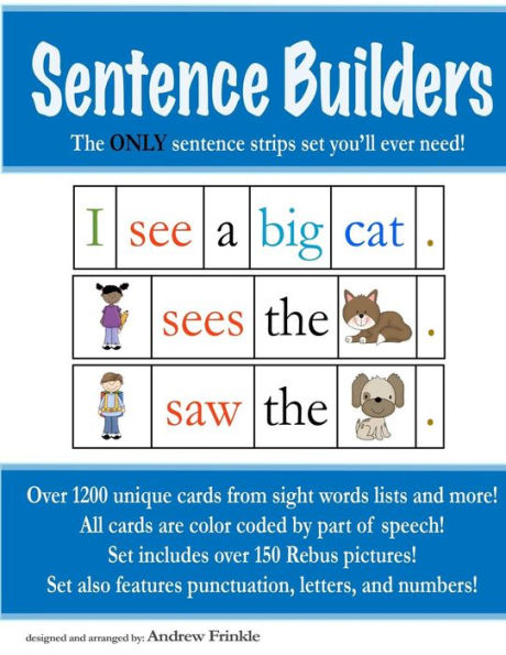 Sentence Builders: The ONLY Sentence Strips Set You'll Ever Need!