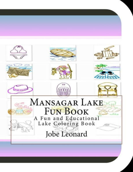 Mansagar Lake Fun Book: A Fun and Educational Lake Coloring Book