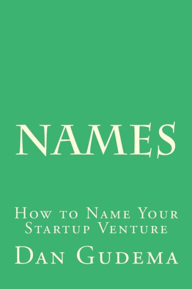 Names: How To Name Your Start-Up Venture