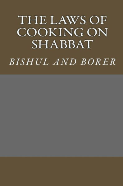 The laws of cooking on Shabbat