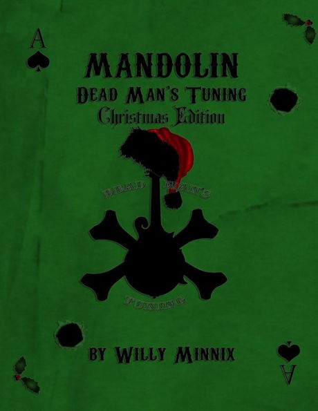 Mandolin Dead Man's Tuning Christmas Edition B&W: Christmas Edition Black and White