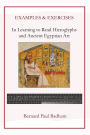 Examples & Exercises - In Learning to Read Hieroglyphs and Ancient Egyptian Art