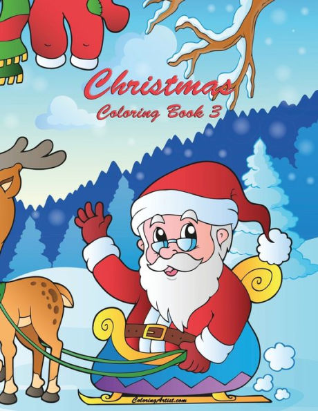 Christmas Coloring Book 3