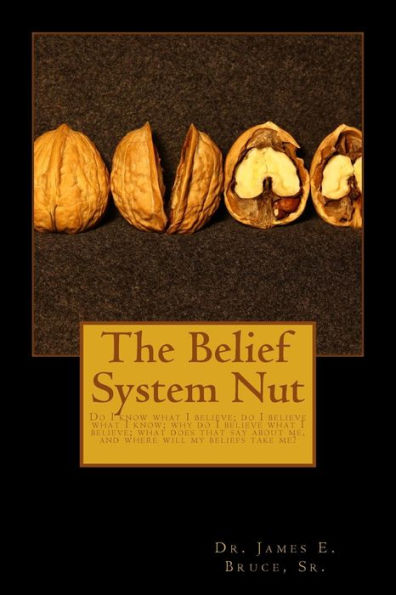 The Belief System Nut: Do I know what I believe; do I believe what I know; Why do I believe what I believe; What does that say about me, and where will my beliefs take you?