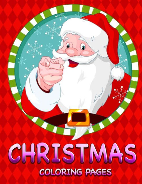 Christmas Coloring Pages: Jumbo Christmas Coloring Book