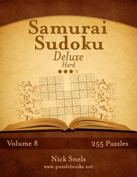 Samurai Sudoku Deluxe - Hard - Volume 8 - 255 Logic Puzzles