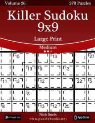 Killer Sudoku for Adults: 500 Easy Killer Sudoku (9x9) Puzzles: Keep Your  Brain Young (Paperback)