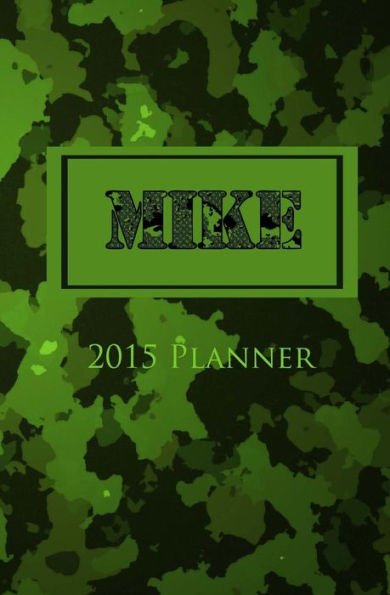 2015 Planner: Personalized Name 2015 Planner - Mike