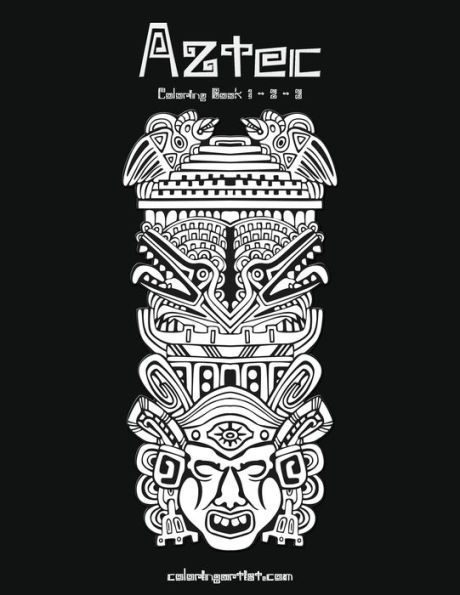 Aztec Coloring Book 1, 2 & 3