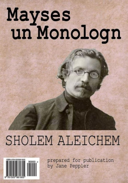 Mayses Un Monologn
