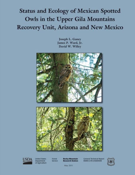 Status and Ecology of Mexican Spotted Owls in the Upper Gila Mountains Recovery unit, Arizora and new mexico