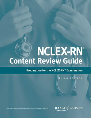 Nclex Rn Content Review Guide Preparation For The Nclex Rn Examination By Kaplan Nook Book Ebook Barnes Noble