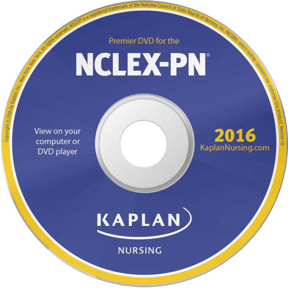 NCLEX-PN Premier 2016 with 2 Practice Tests: Online + Book + DVD + Mobile