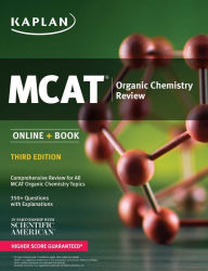 Title: MCAT Organic Chemistry Review: Online + Book, Author: Kaplan Test Prep