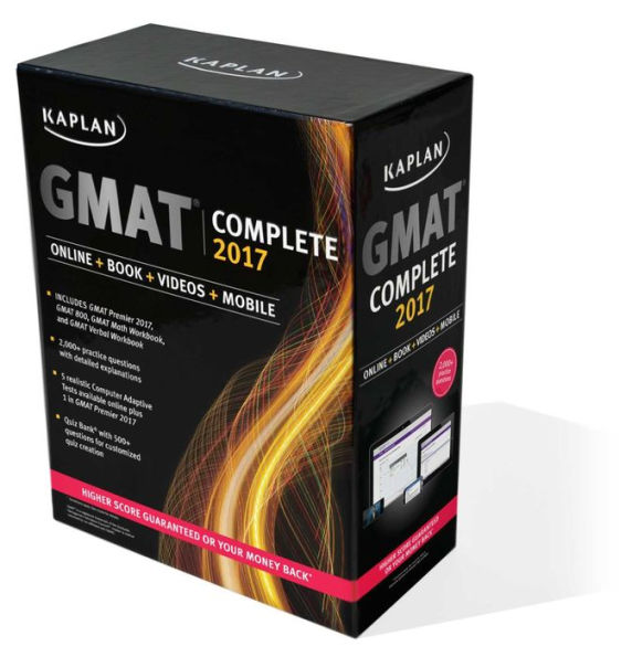 GMAT Complete 2017: The Ultimate in Comprehensive Self-Study for GMAT (Online + Book + Videos + Mobile)