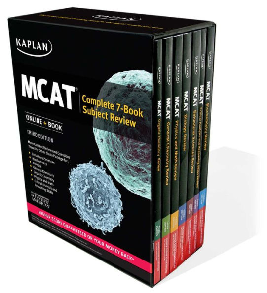 MCAT Complete 7-Book Subject Review: Online + Book